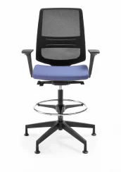 Hocker-vysoká stolička-lightup-350st-black-p61