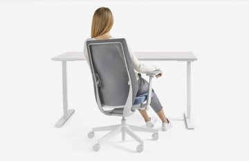 ergonómia výkyvná mechanika kancelárskej stoličky