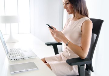 ergonómia kancelárska stolička